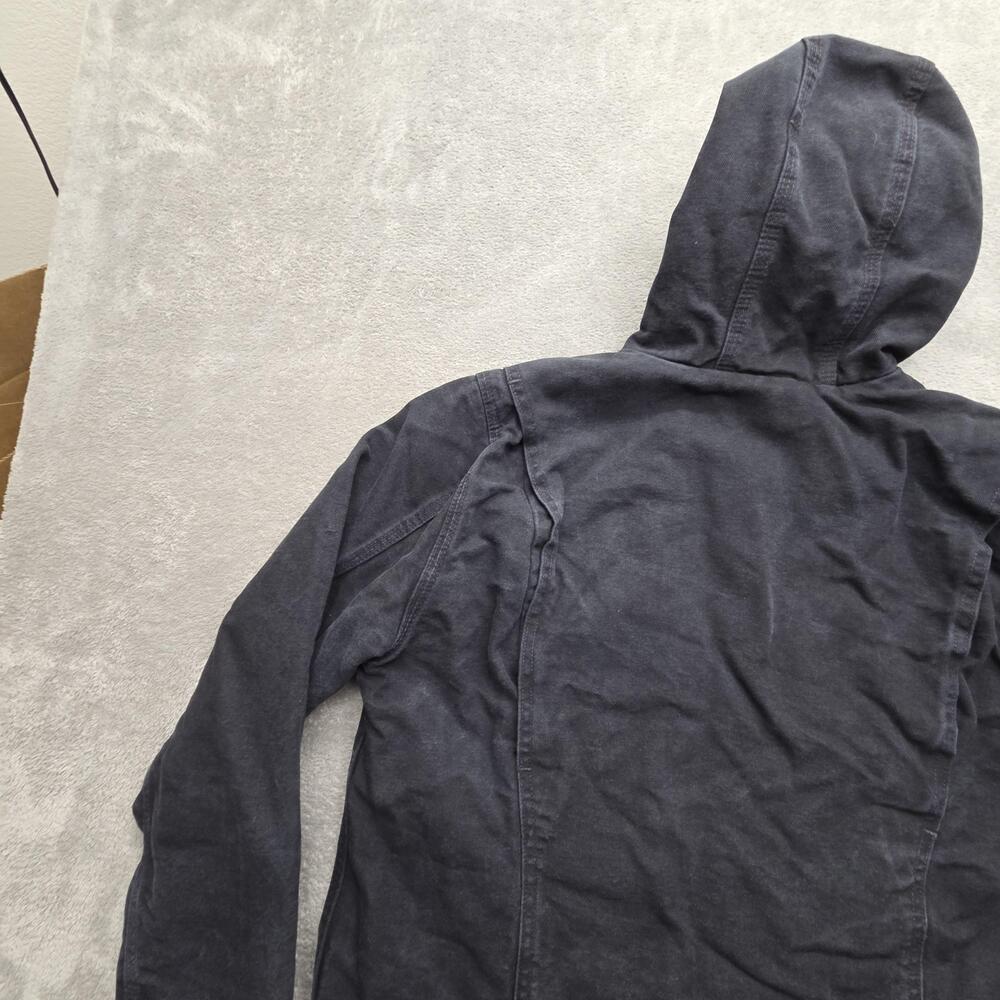 Carhartt Jacket Womens M Black Anorak Hooded Lined Insulated Full Zip OJ4392-W - Picture 10 of 11